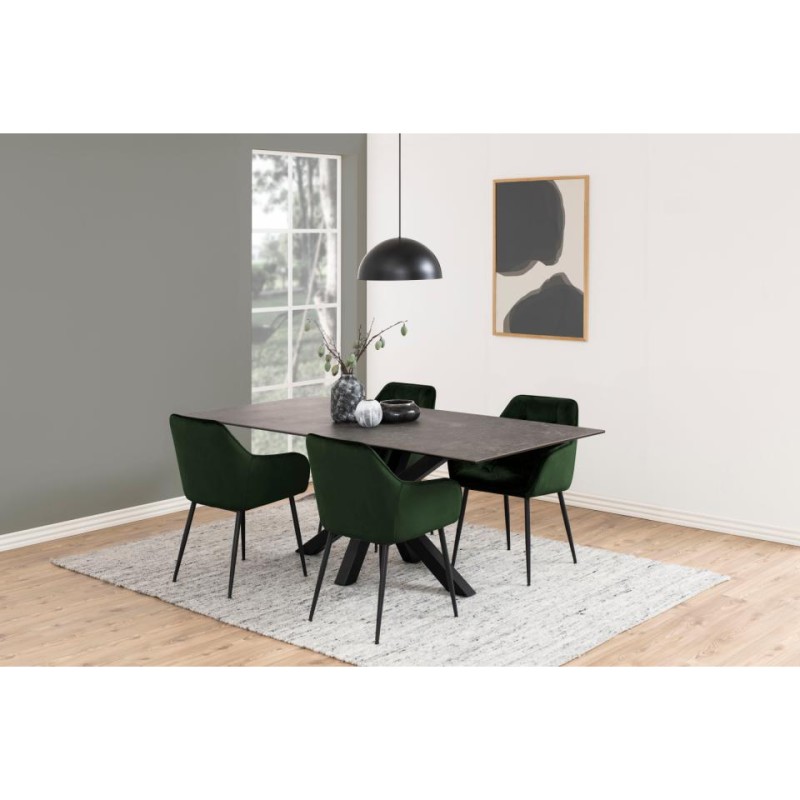 Обеденный стул Brooke forest green slide 10