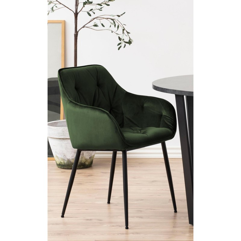 Обеденный стул Brooke forest green slide 8