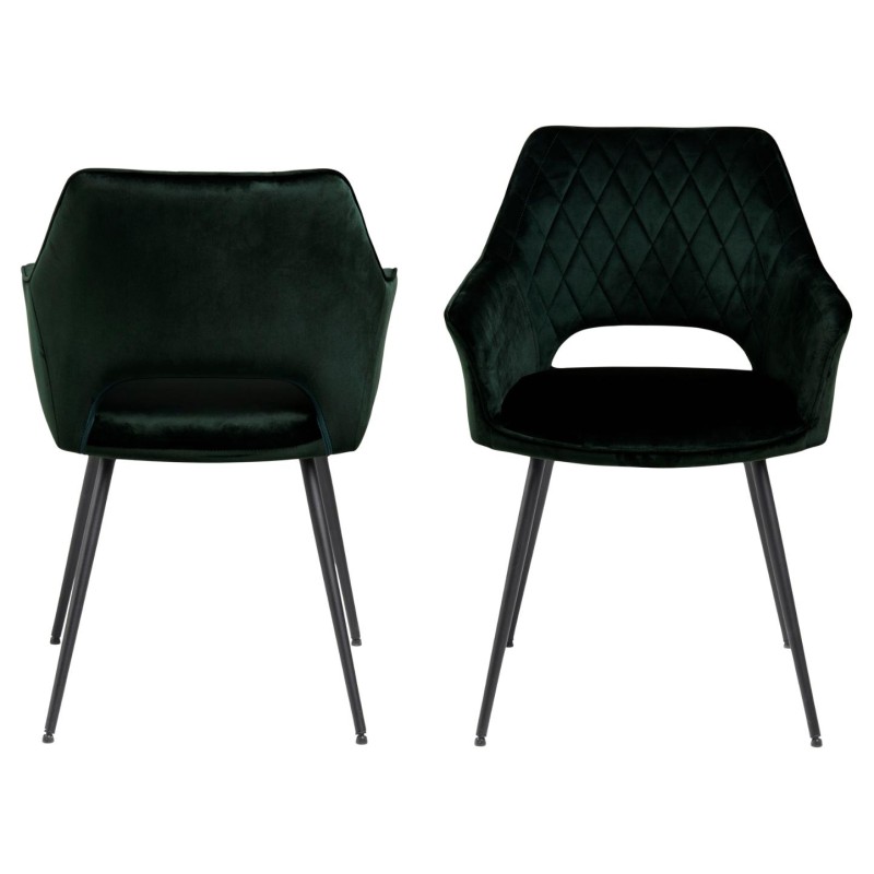 Обеденный стул Felina dark green slide 1