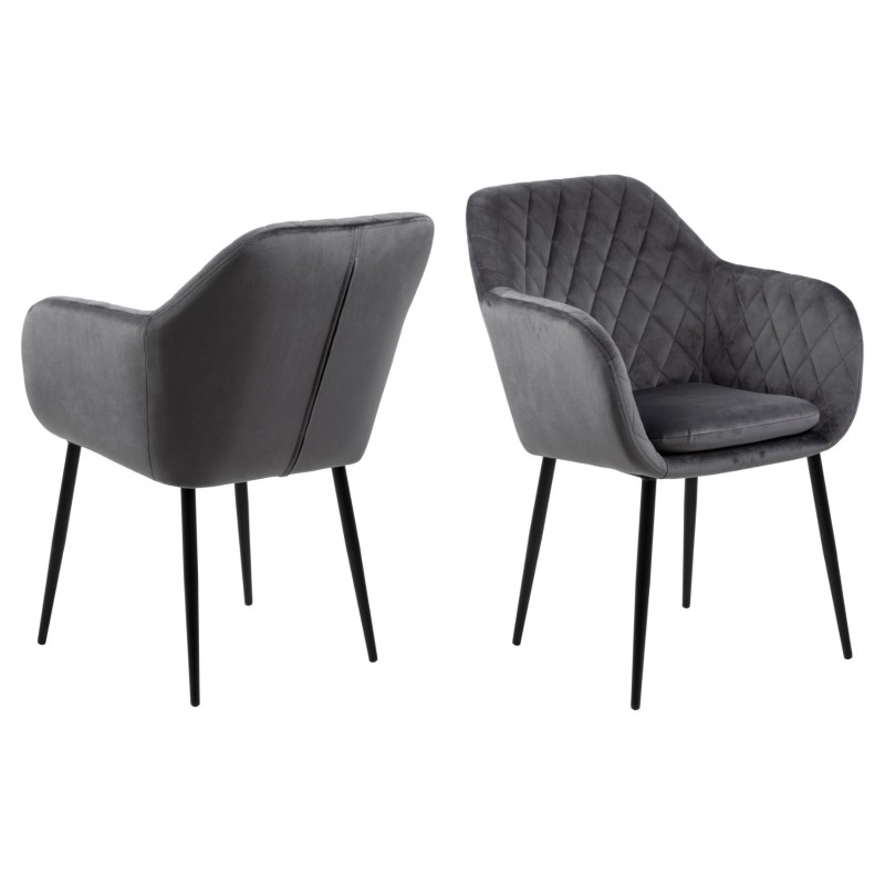 Emilia dark grey
