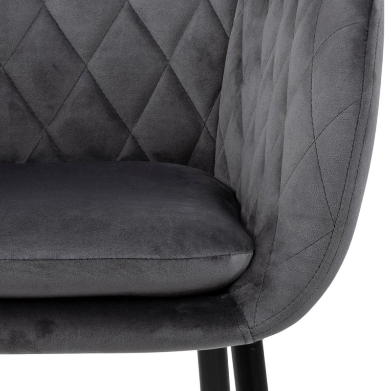 Обеденный стул Emilia dark grey slide 5