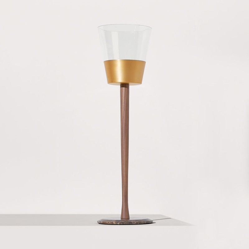 Champagne bucket Walnut