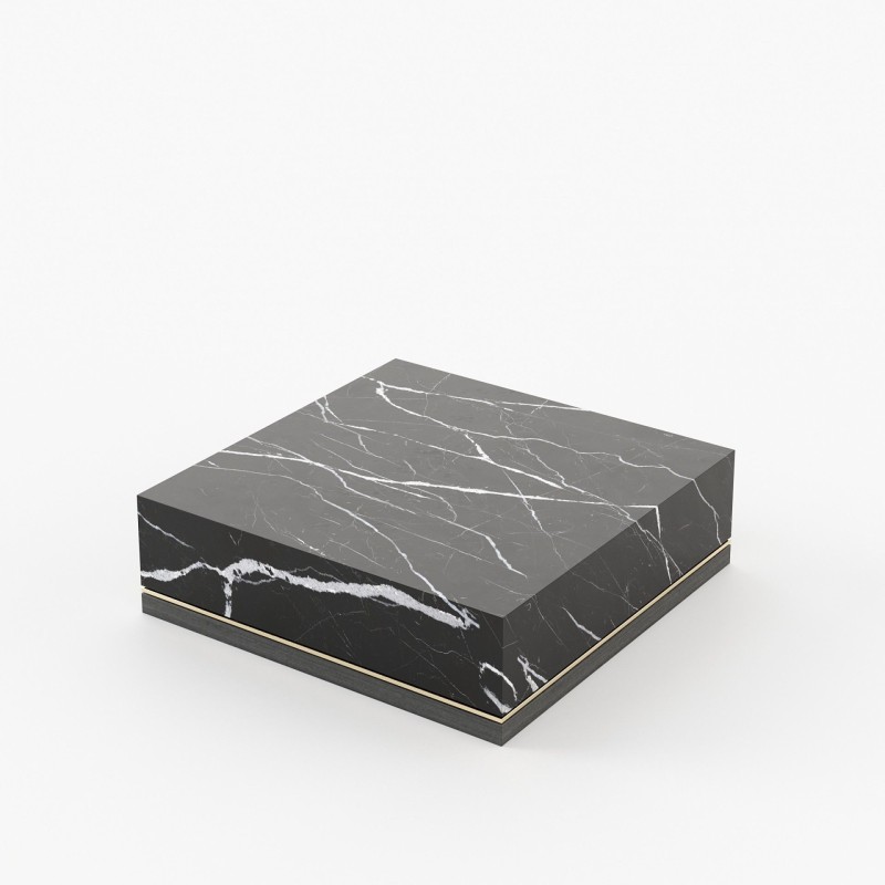 CLEA Nero marquina polished marble slide 2