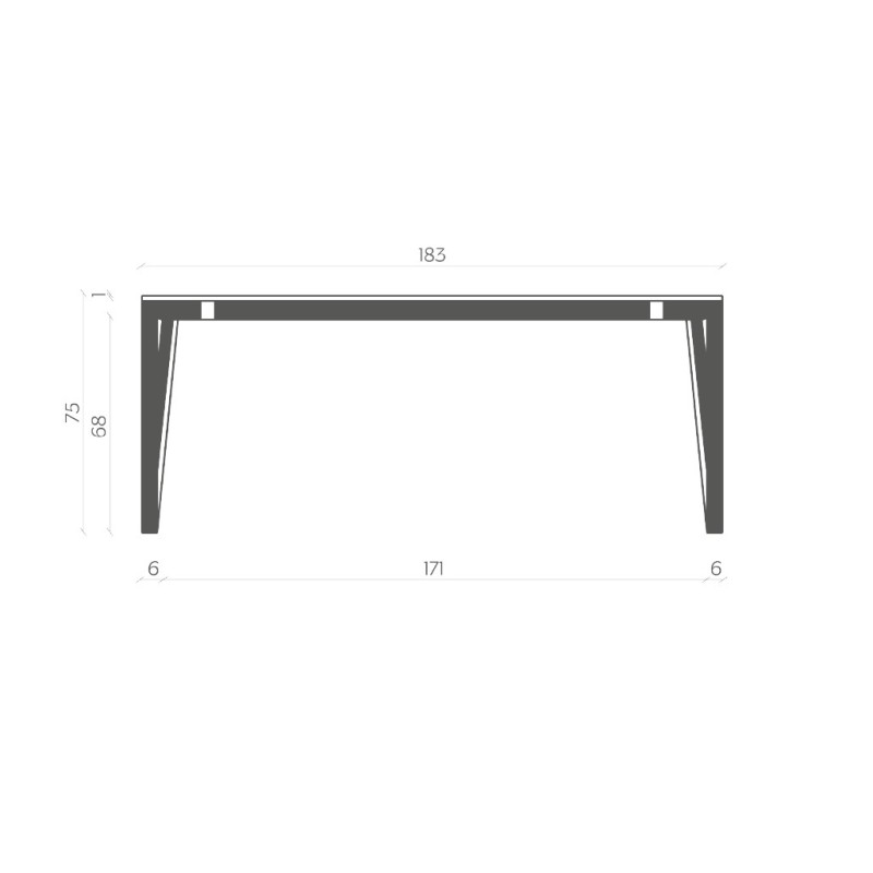 DECAPO FIXED 183 cm slide 1