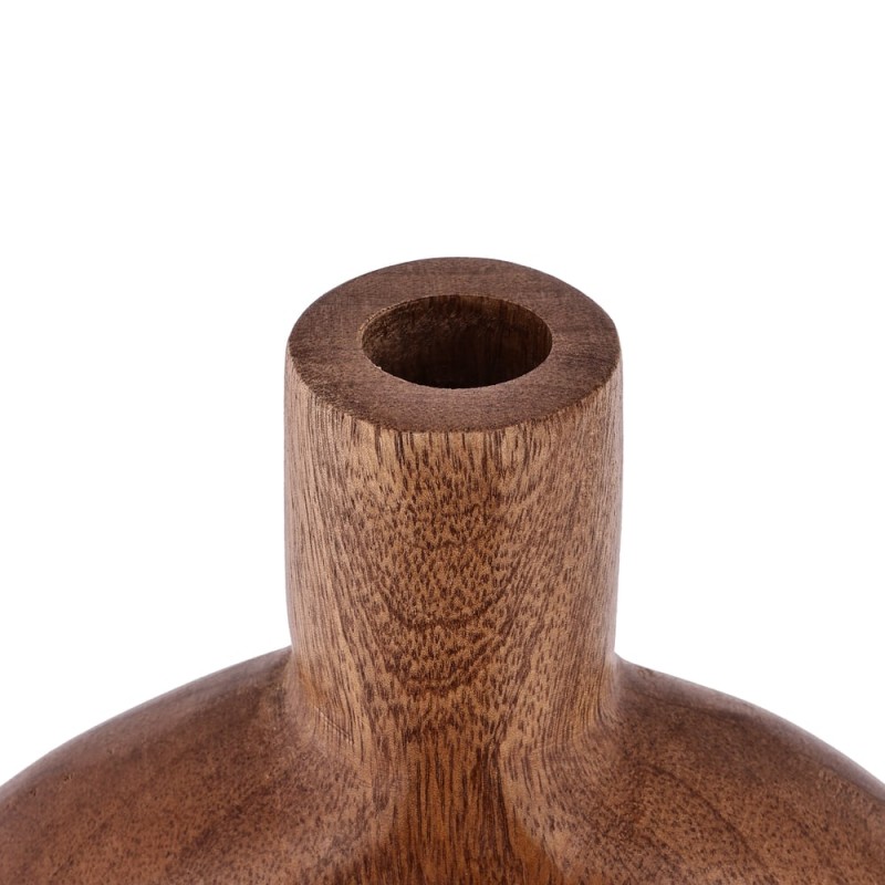 DEKO-HOLZVASE BRAUN H-248 MELOBODY slide 1