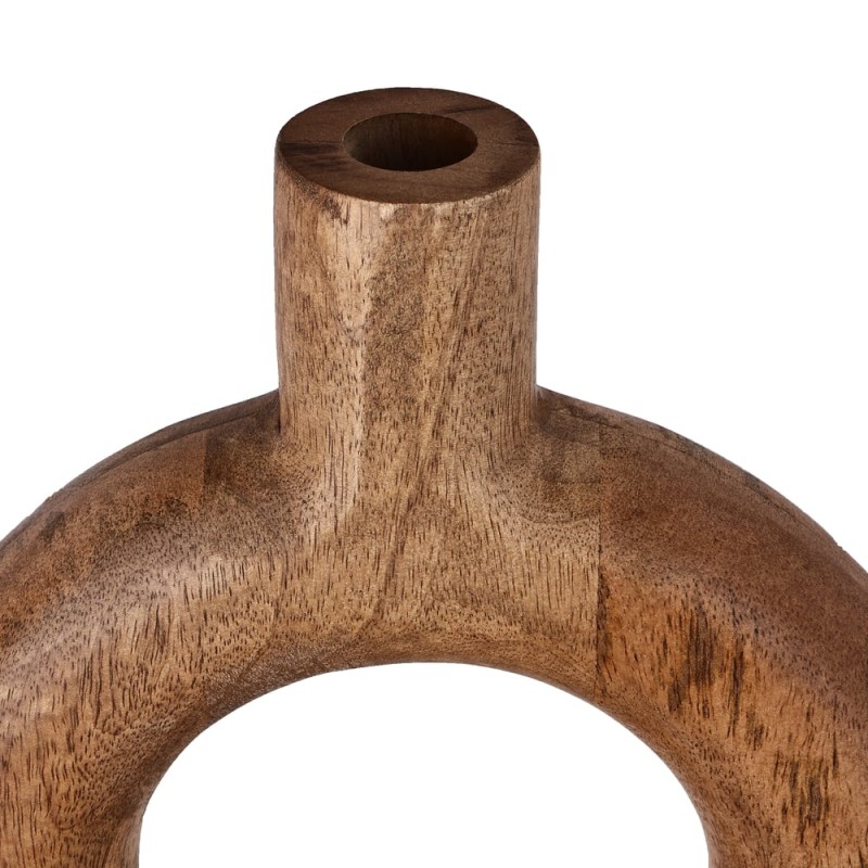 DEKO-HOLZVASE BRAUN H-300 MELOBODY slide 1