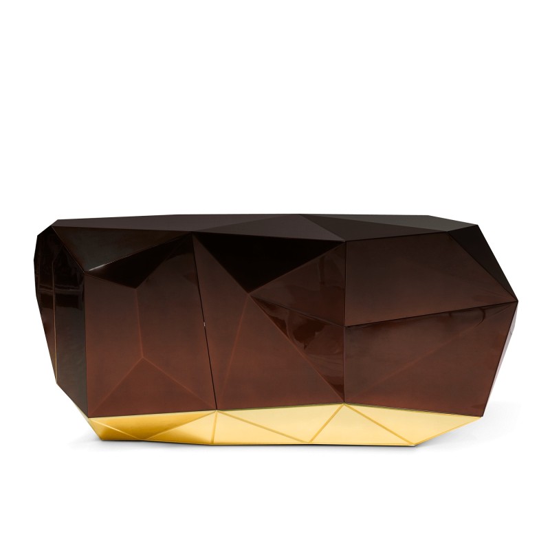 DIAMOND CHOCOLATE SIDEBOARD