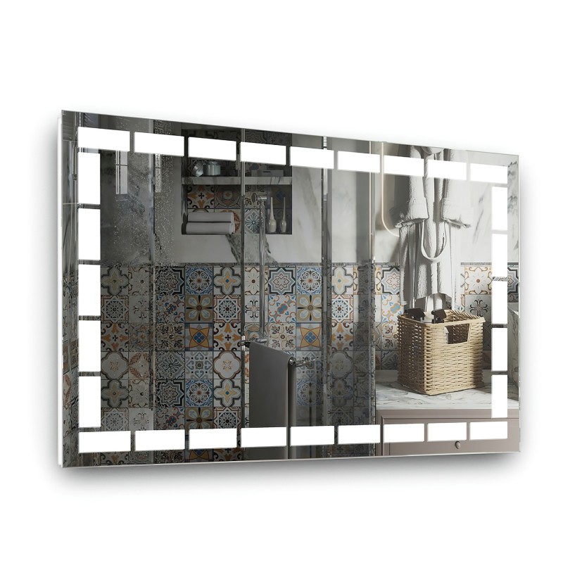 Зеркало StudioGlass KROK с подсветкой прямоугольное