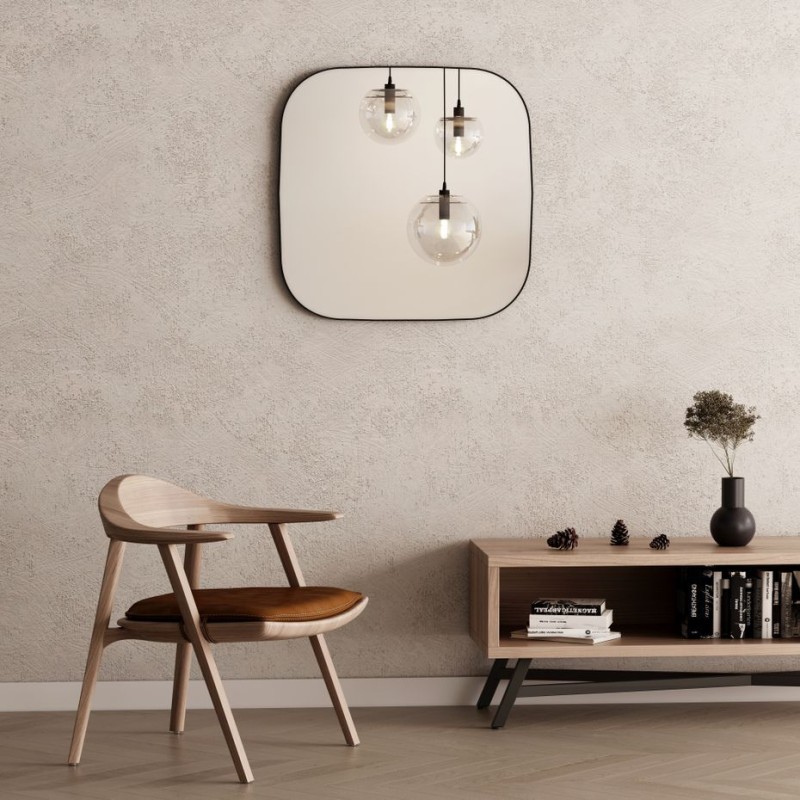Зеркало в металлической раме StudioGlass OPAL SQ