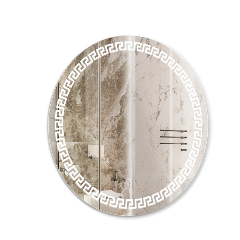 Дзеркало StudioGlass ORTA з підсвіткою кругле