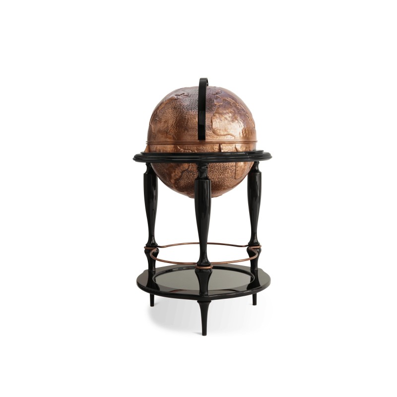 EQUATOR COPPER GLOBE BAR