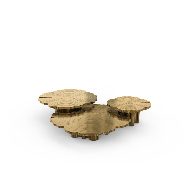 FORTUNA PATINA SET OF 3 CENTER TABLE