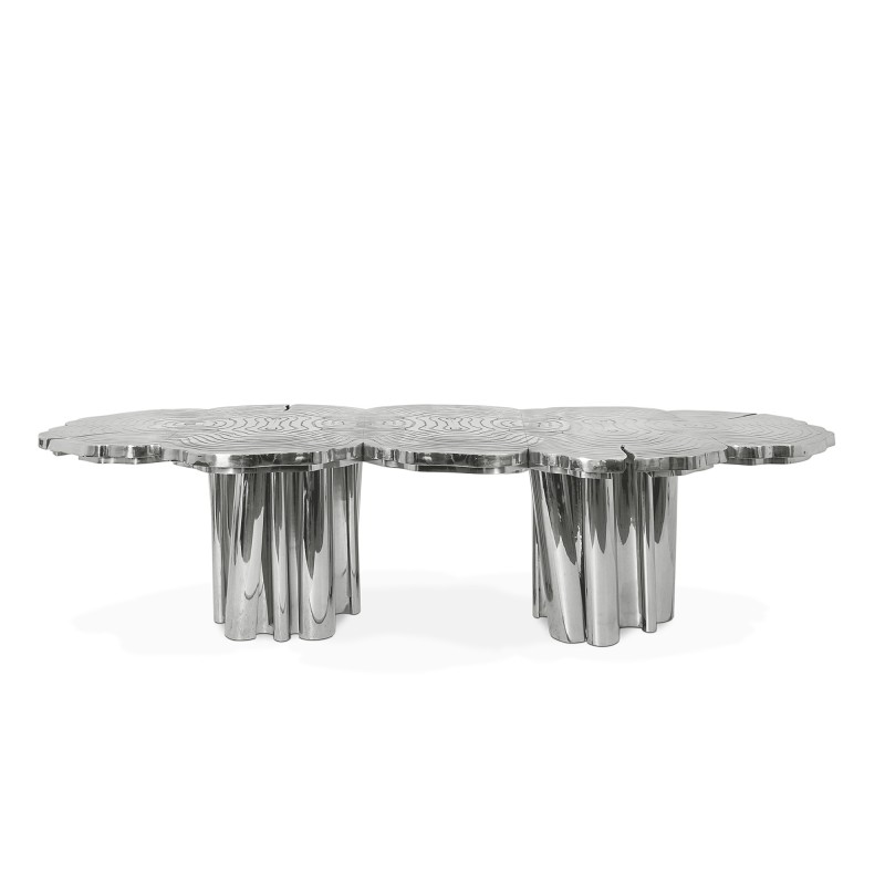 FORTUNA SILVER DINING TABLE