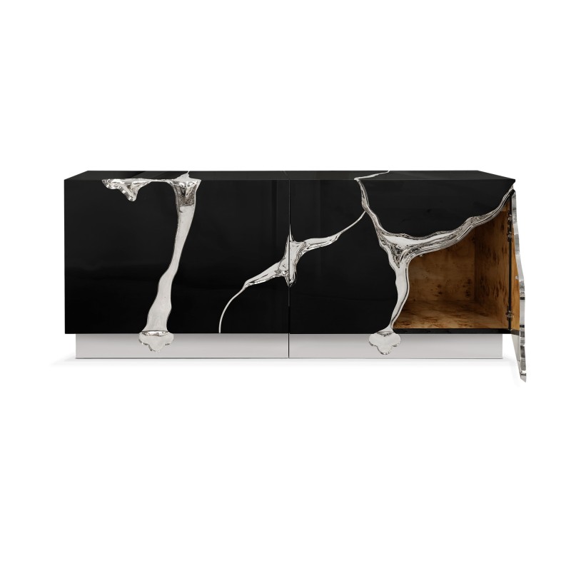 LAPIAZ BLACK SILVER SIDEBOARD