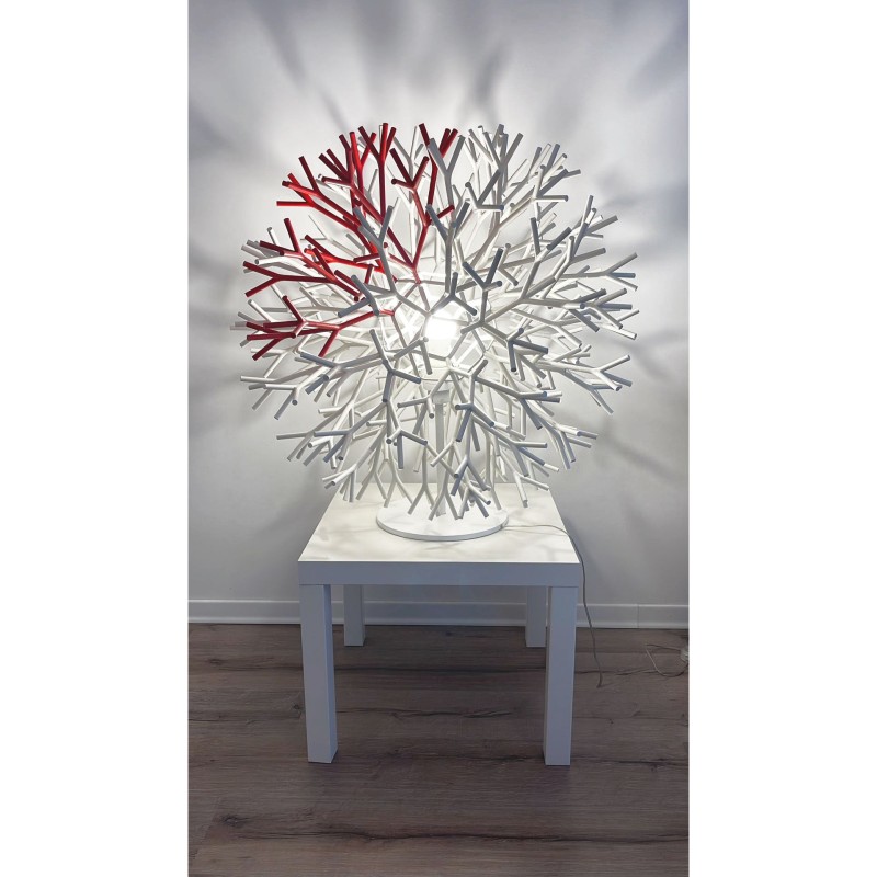 Coral floor-table