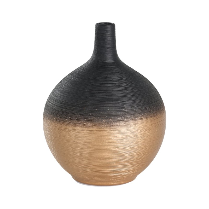 KERAMIKVASE H-185 SW/GOLD SARYKSU slide 4