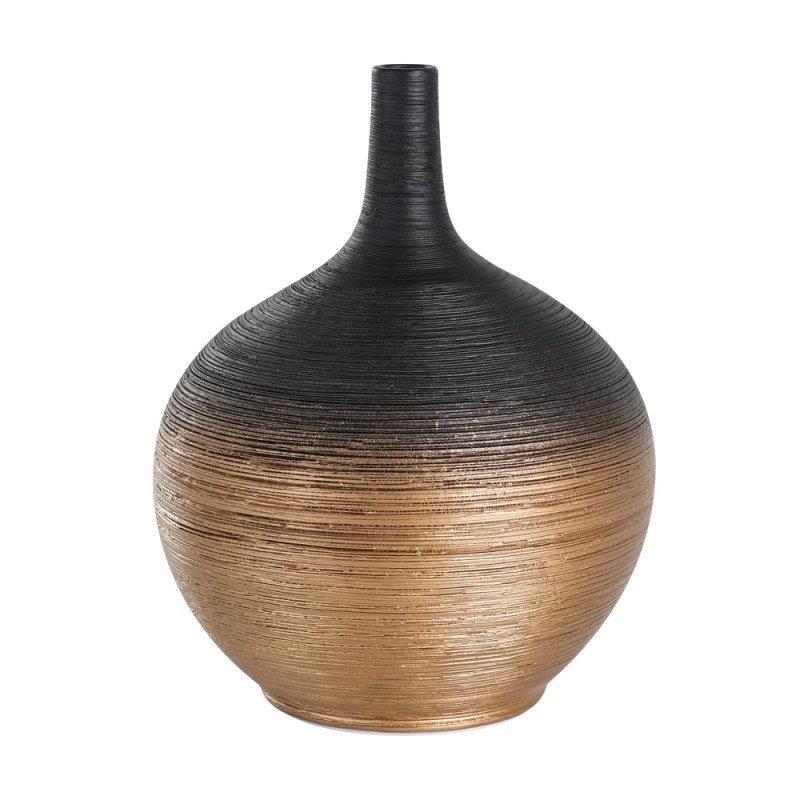 KERAMIKVASE H-235 SW/GOLD SARYKSU slide 4
