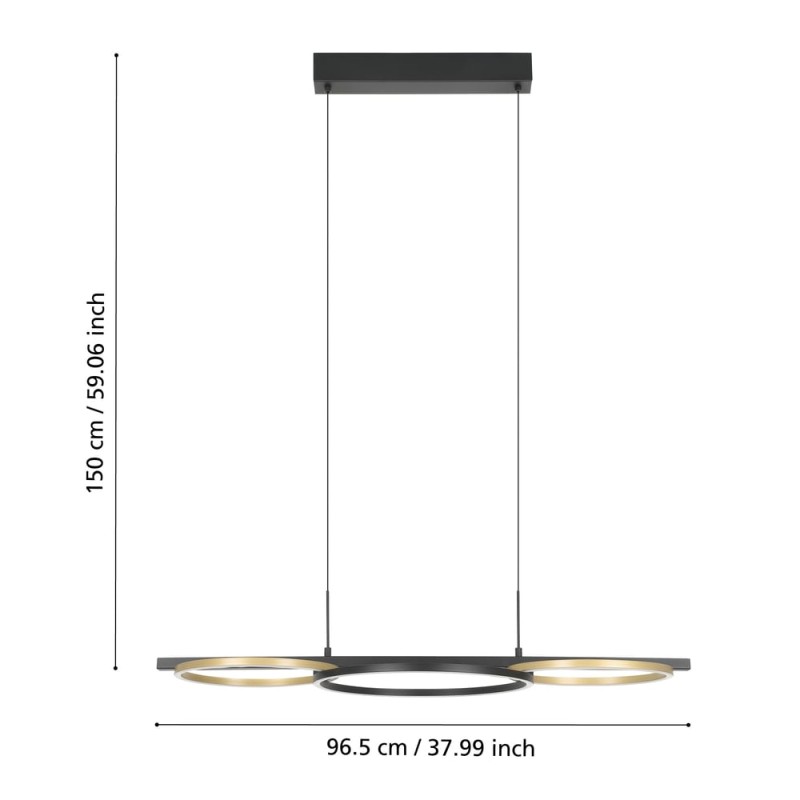 LED-HL SCHWARZ/GOLD LANACERA slide 3