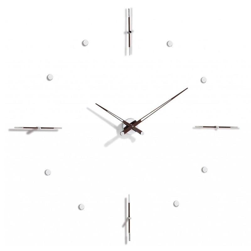 Настінний годинник Mixto N 125 wenge/chrome