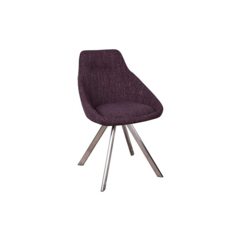 Стілець поворотний TOLEDO баклажан
