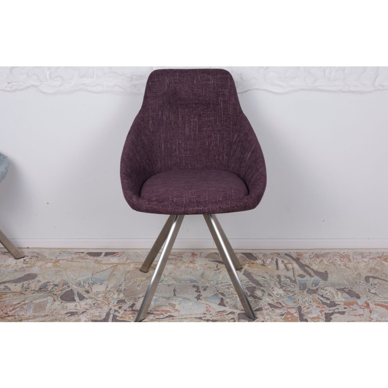Стілець поворотний TOLEDO баклажан slide 1