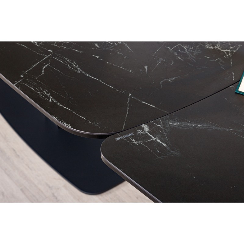 Стіл VULCAN oval чорний slide 8