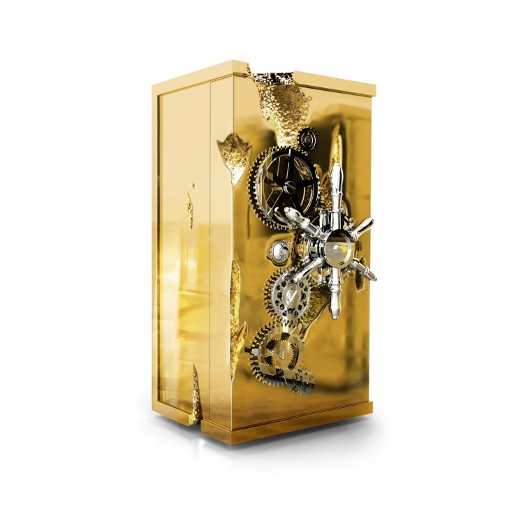 MILLIONAIRE GOLD LUXURY SAFE