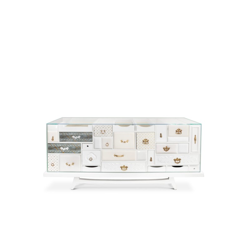 MONDRIAN WHITE SIDEBOARD