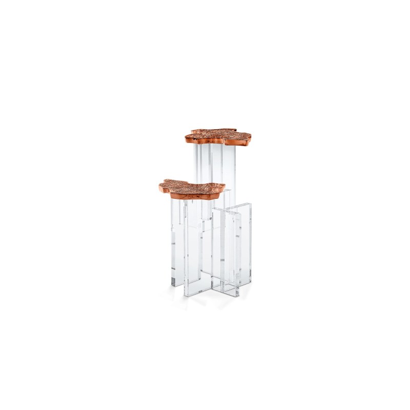 MONET COPPER SIDE TABLE