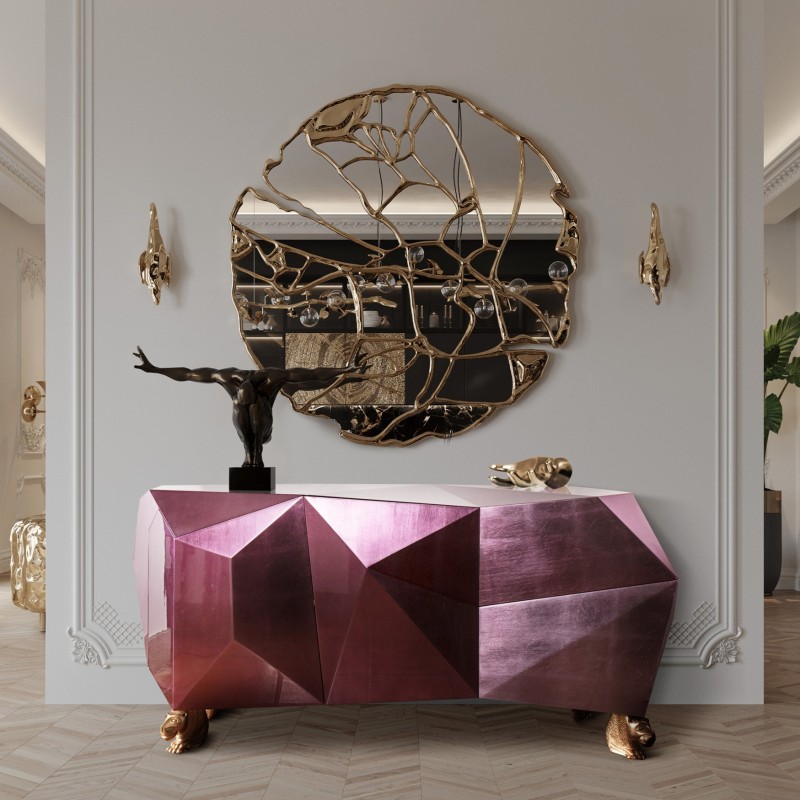 DIAMOND AMETHYST SIDEBOARD