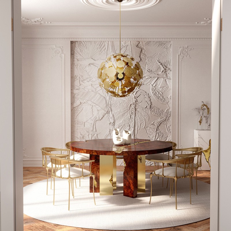 EMPIRE ROUND DINING TABLE