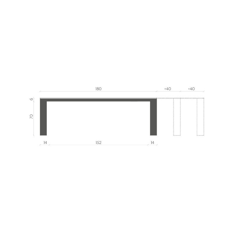 Стіл ARTÙ EXTENDIBLE 260 cm slide 1