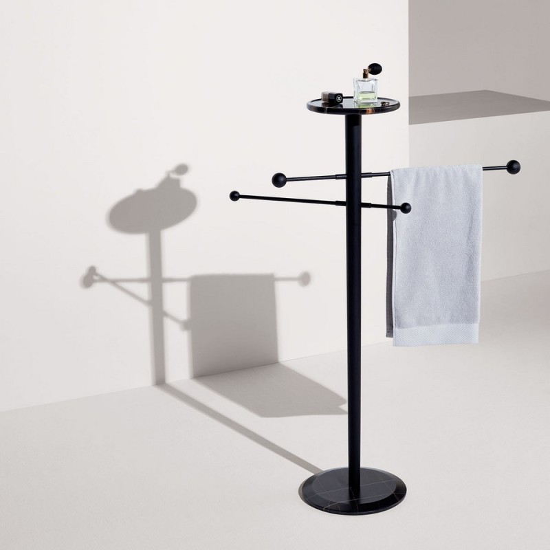 Towel Stand Black ash