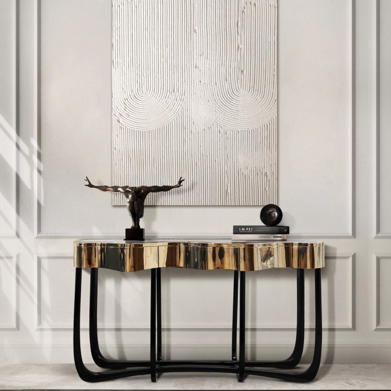 SINUOUS GOLD CONSOLE