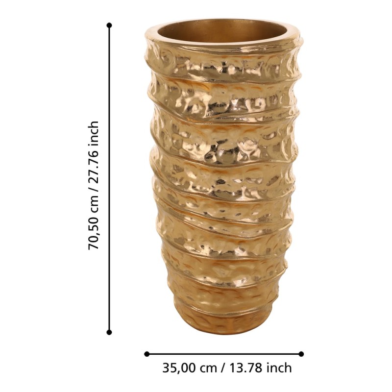 VASE H-705MM GOLD MOMBETSU slide 3