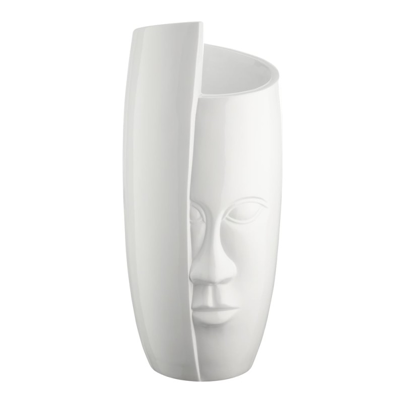 VASE H-720MM WEISS TSU