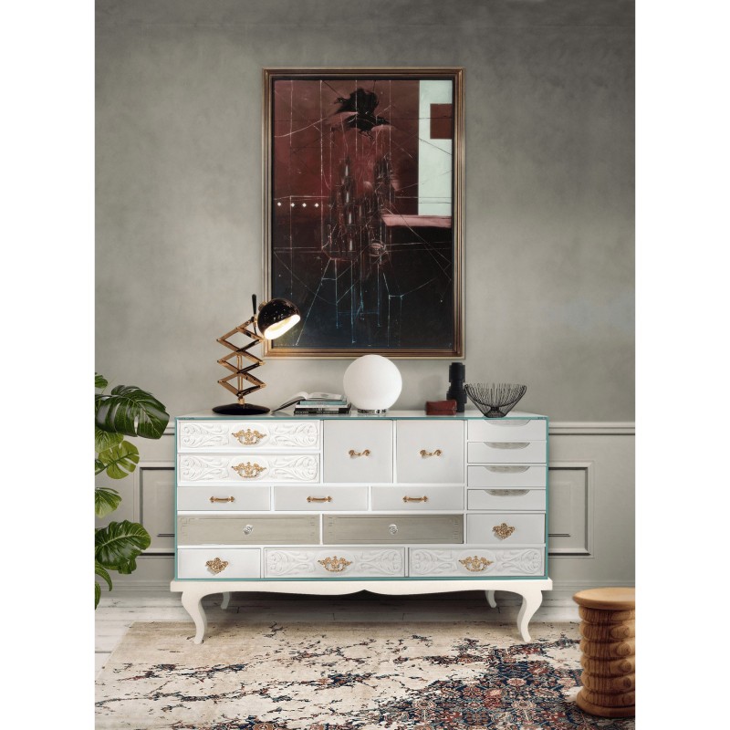 SOHO WHITE SIDEBOARD