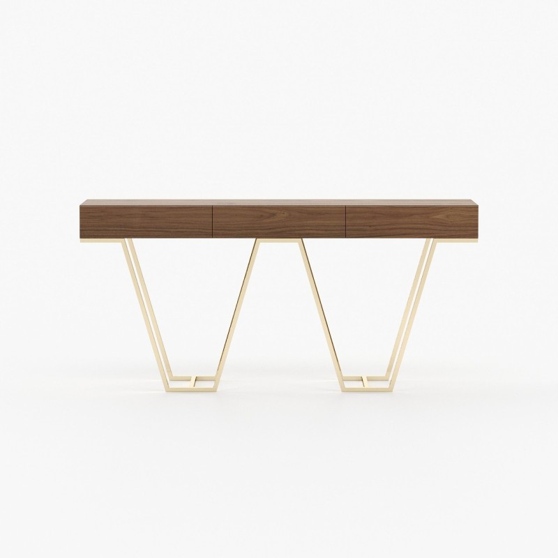 ZURIQUE Walnut matte slide 1