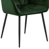 Обеденный стул Brooke forest green slide 5