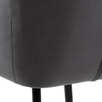 Обеденный стул Emilia dark grey slide 4