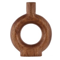 DEKO-HOLZVASE BRAUN H-248 MELOBODY slide 2