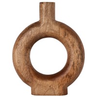 DEKO-HOLZVASE BRAUN H-300 MELOBODY slide 2