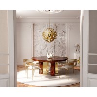 EMPIRE ROUND DINING TABLE slide 6