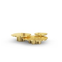 FORTUNA GOLD SET OF 3 CENTER TABLE slide 1