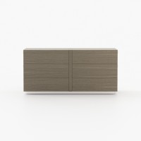 KIRA Aged oak matte slide 1