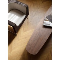 Long coffee table Walnut slide 3