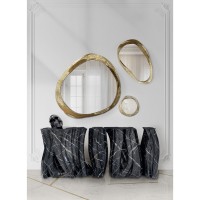 MONOCHROME FAUX-MARBLE SIDEBOARD slide 12