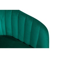Стілець поворотний GIBSON смарагд slide 4