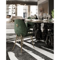 PIETRA OVAL XL NERO MARQUINA DINING TABLE slide 7