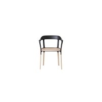 Steelwood Black / Seat and Legs Beech natural slide 2